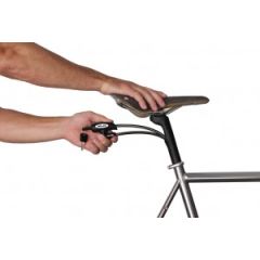 XLC Sattelstütze mit Kabelschloss