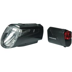 Trelock Akkubeleuchtungs-Set LS 560 50 Lux