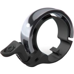 Knog Klingel Oi Classic Large 23.8 -31.8mm silber glänz