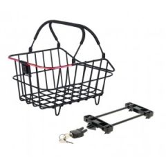 BASIL HRKorb CentoAlu Nordlicht incl. Racktime Ad.