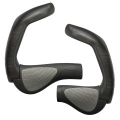Ergon Lenkergriff GP5-L mit Bar Ends schwarz/grau lang/k