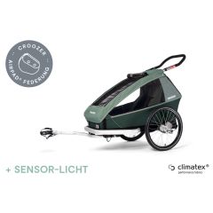 Croozer Kinderanhänger Kid Vaaya 1 jungle green
