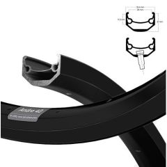 Ryde Vorderrad 28" Andra 40 Disc mit ND 622 x 25