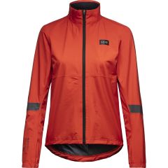 Gore Regenjacke Damen Stream fireball rot