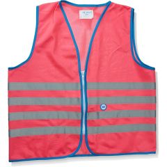 Wowow Sicherheitsweste Kinder Fun Jacket pink