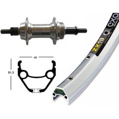 Ryde HR 28" silber ZAC2000 starr SAZ8i