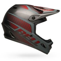 Bell Fullfacehelm Transfer grau-rot