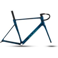 Cube Litening AIR C:68X Frameset liquidbluegrid´n´chrom