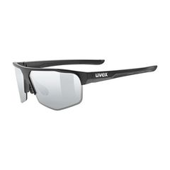 UVEX Brille axos set black matt/mirror silver