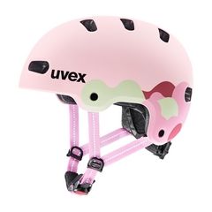 UVEX Helm kid 4 style strawberry-matcha matt  51-55
