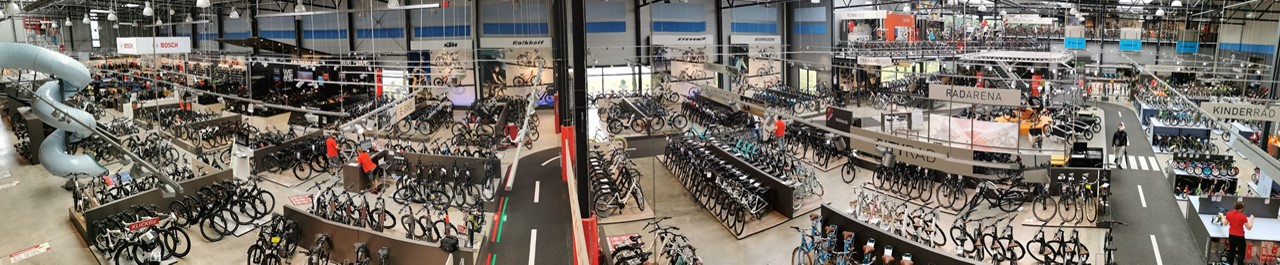 RADHAUS Ingolstadt Banner Übersicht von oben RADHAUS Ingolstadt