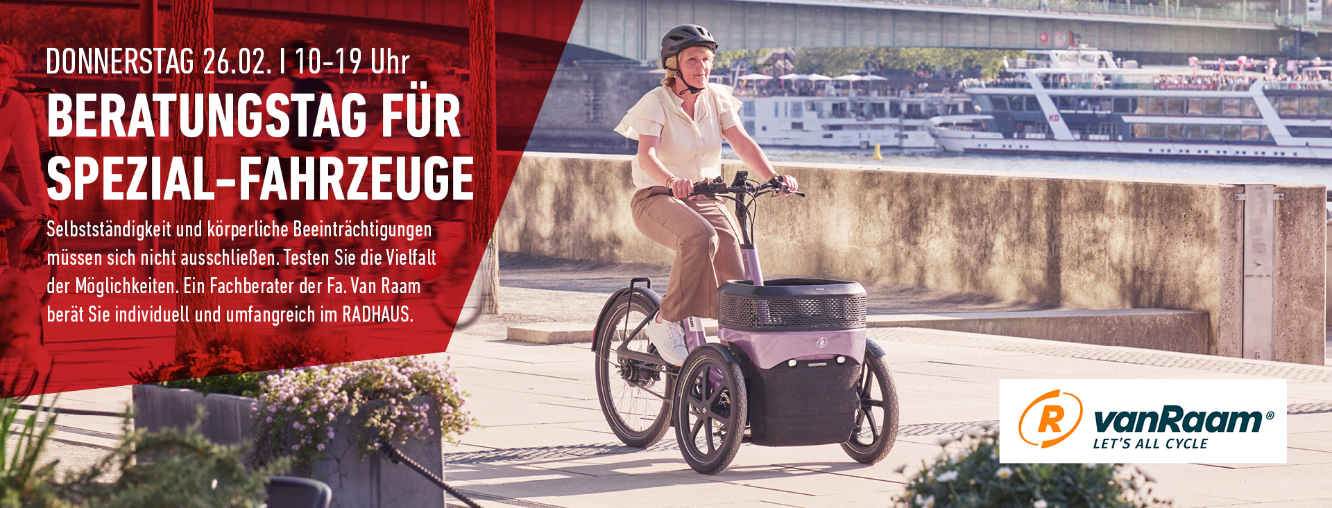 Van Raam Beratungstag im RADHAUS!