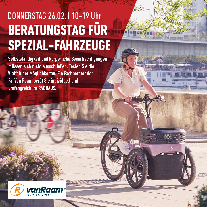 Van Raam Beratungstag im RADHAUS!