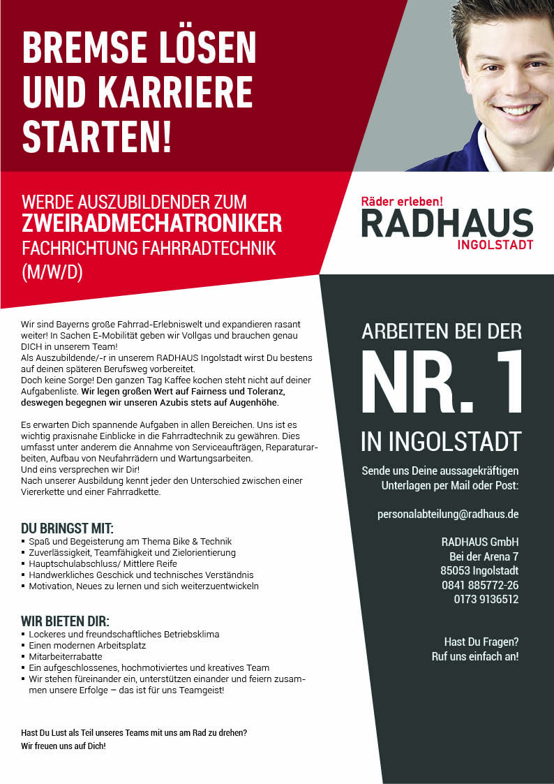 Azubi Zweiradmechatroniker